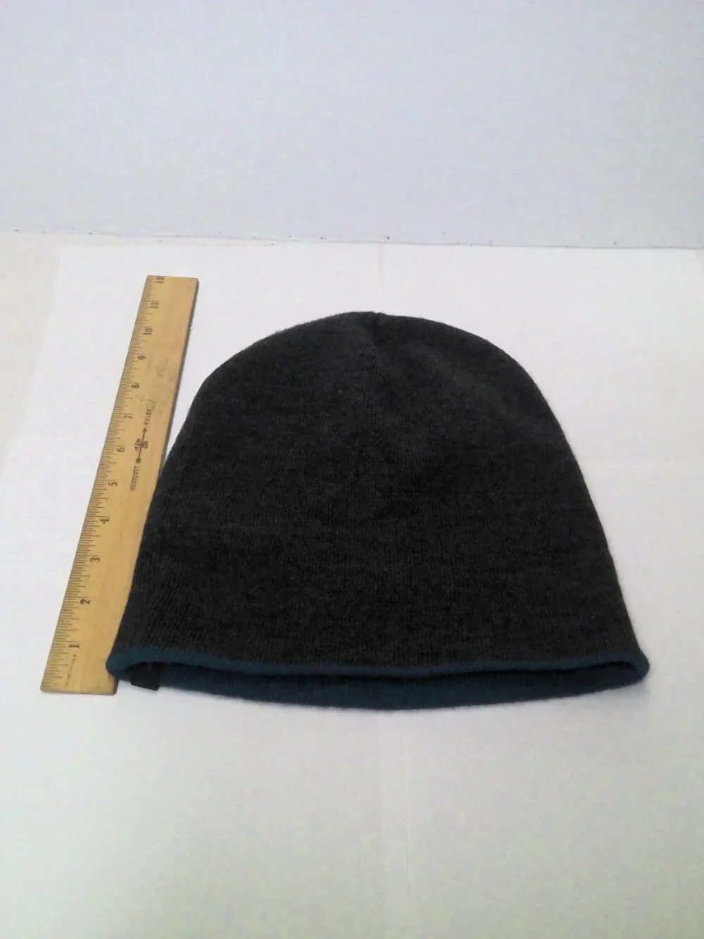 Pendleton Olympic Striped Cuff Knit Beanie Grey Wool Preppy Cozy Winter UnisexOS